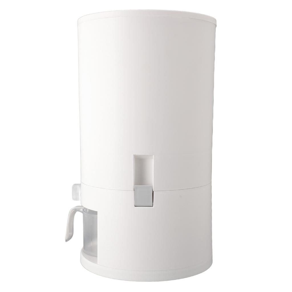 Kitchen Rice Storage Container with Measuring Cup Sealed Design Accurate Measurement Grain Dispenser