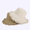 Spring Summer Outdoor Sun Hat Women's Lace Big Brim Fisherman Hat