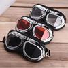 Retro Vintage Pilotbriller Motorbeskyttelsesudstyr Briller Til Motorcykel Cruiser Cafe Scooter Hastighedssensorer 6