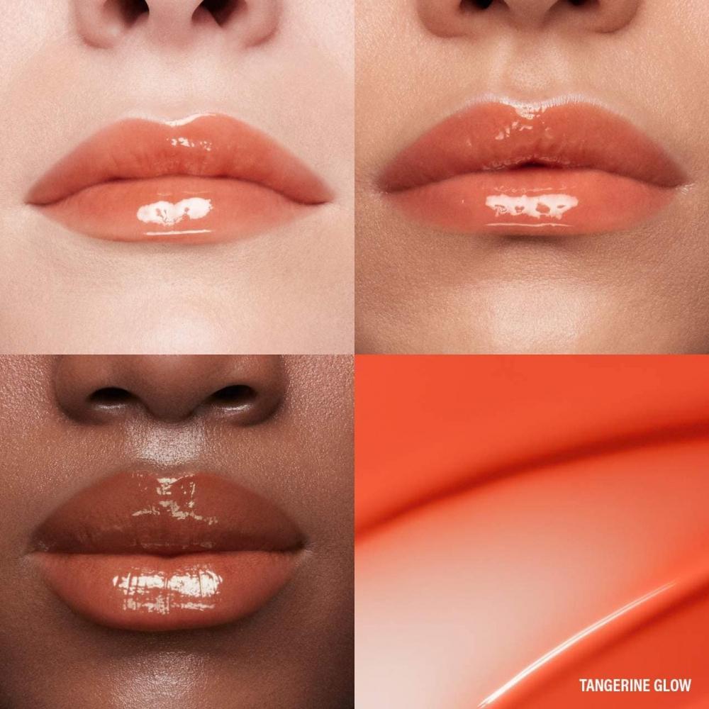 Makeup By Mario MoistureGlow  PlumpinG Lip Serum 0.08 Oz   2.3 G tanGerine Glow Sheer oranGe