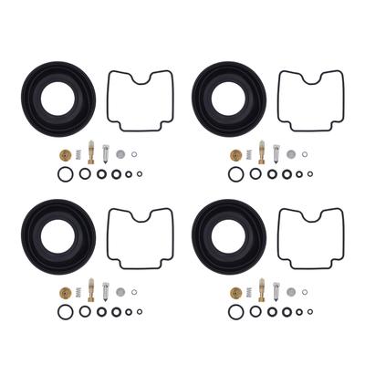 56 Pieces Motorcycle Carburetor Repair Kit with Diaphragm Gasket O Ring Replacement for Suzuki