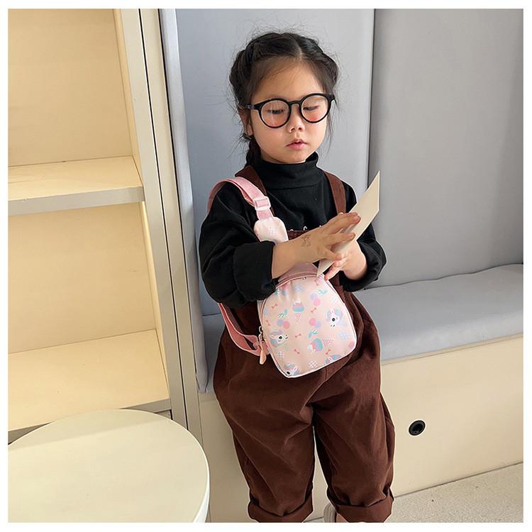 Unicorn Ice Cartoon Cream Printing Chest Bag Single Shoulder Crossbody Bag Gift