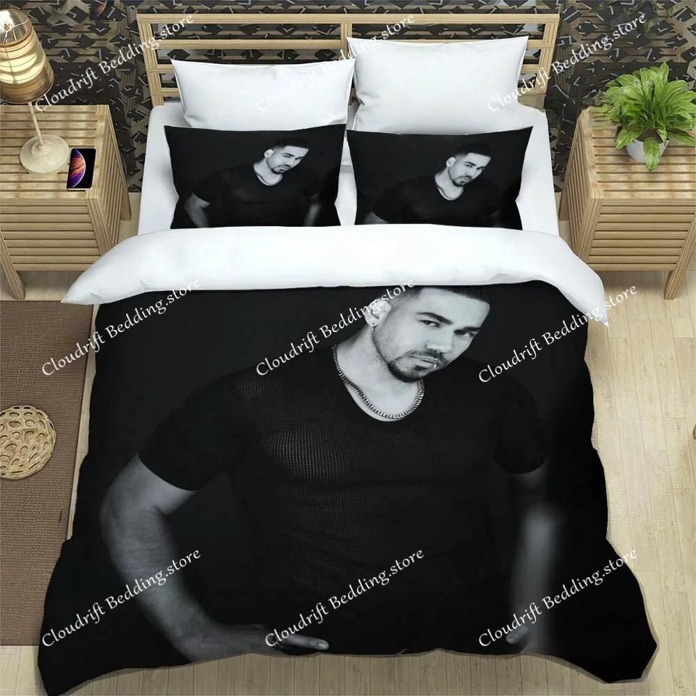 Bettwäsche-Sets mit Motiven des lateinamerikanischen Sängers Romeo Santos: Exquisites Bettwaren-Set, Bettbezug-Set, Bettdecken-Set, luxuriöses Geburtstagsgeschenk