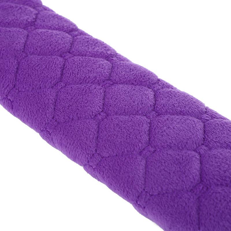 Plush Embroidered Car Seat Belt Shoulder Pad - Universal Fit, All-Season