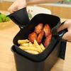 Silicone Air Fryer Liner Food Grade Non-Stick Mat Heat Resistant Reusable Baking Pan Liner Dishwasher Safe Fryer Basket Insert