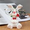 Creative Cartoon Rabbit Glasses Stand Resin Crafts Multifunctional Pen Stand Desktop Glasses Holder Shop Glasses Display Stand
