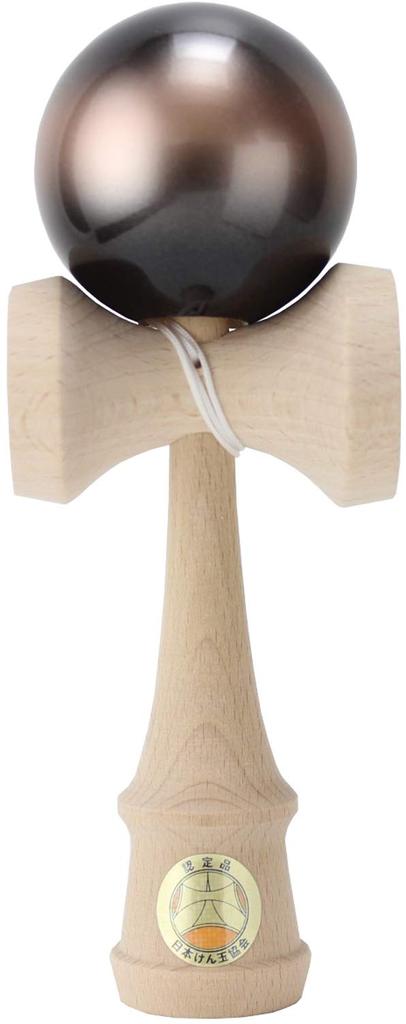 New Japan Kendama Association Certified Competition Kendama "Ozora" Made in Japan (OZORA KENDAMA) Galaxy Orange