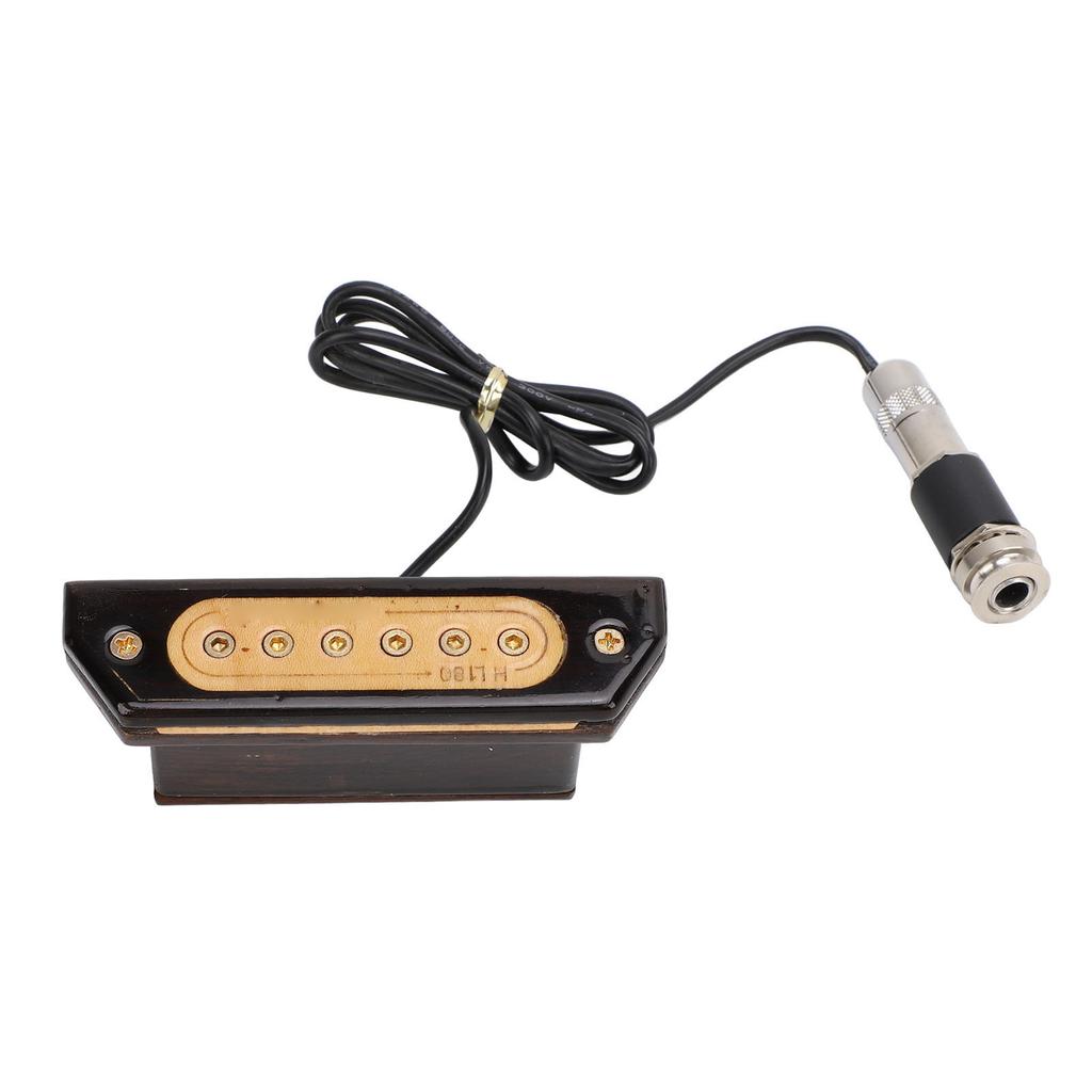 Acoustic Guitar Pickup Passive Magnetic Sound Hole Pickup with Volume Tone Control Knob