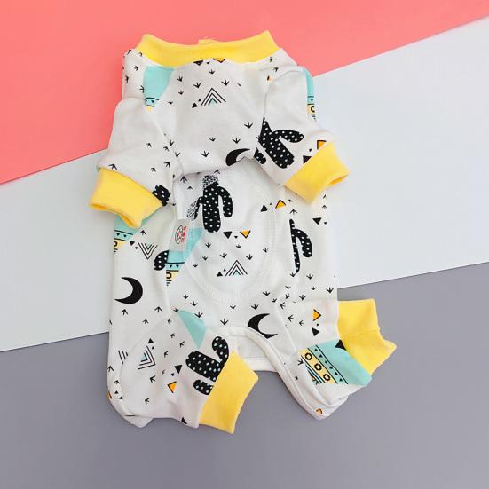 Yousheng Cat Recovery Suit Wound Prevention Anti Licking Professional Surgery Wear Anti-harassment Pet Jumpsuit Cat Costume