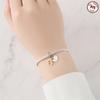 Beads Copper Charms Original Hollowed-Out Heart Pendant Beads Fit Bracelet Jewelry Diy Women Fine Gift Accessory