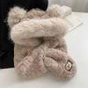 Winter Knit Trapper Hat Fleece Lined Thickened Earflap Beanie Windproof Warm Cold Weather Cap