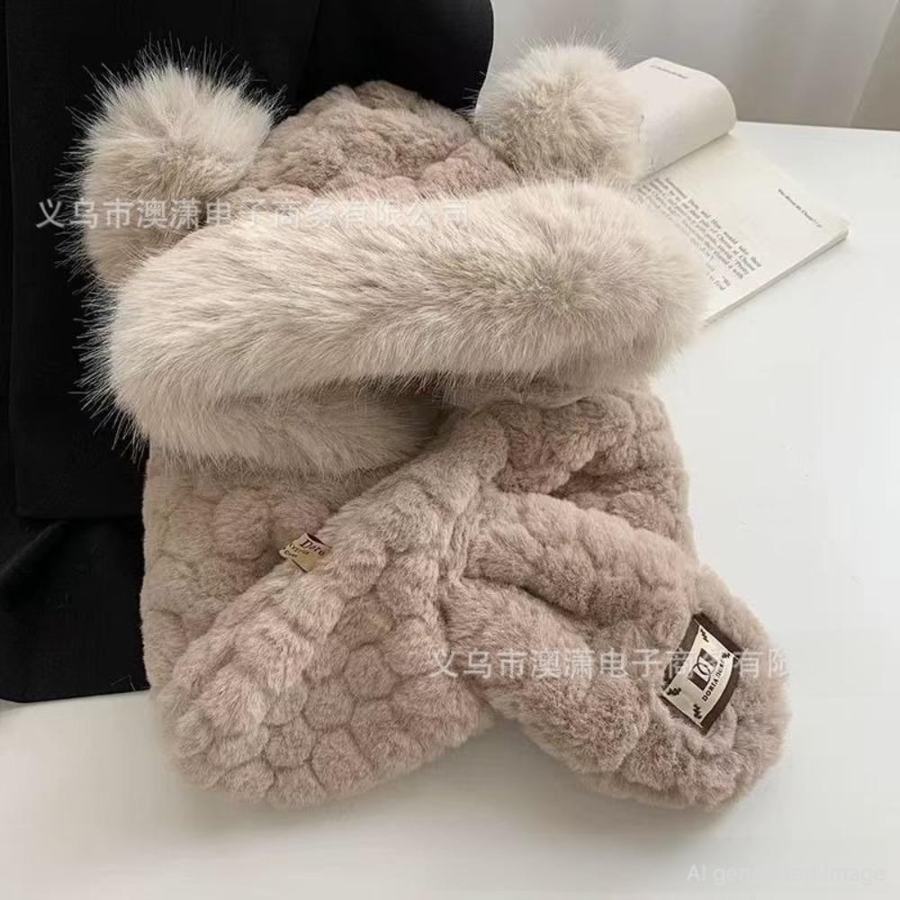 Winter Knit Trapper Hat Fleece Lined Thickened Earflap Beanie Windproof Warm Cold Weather Cap