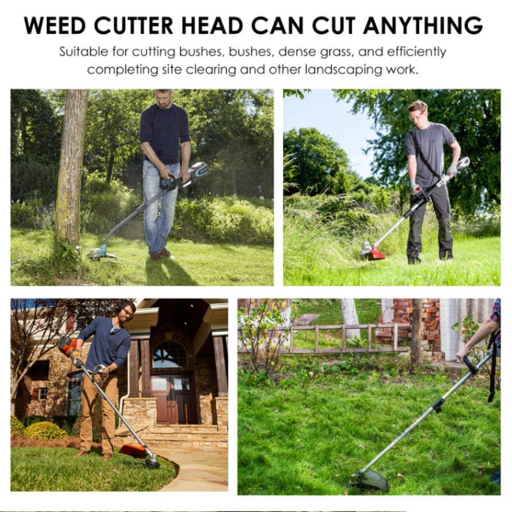 3 Tooth Design Brush Cutter Cutting Plate Grass Cutter Lawn Mower Cutter  Grass Trimming