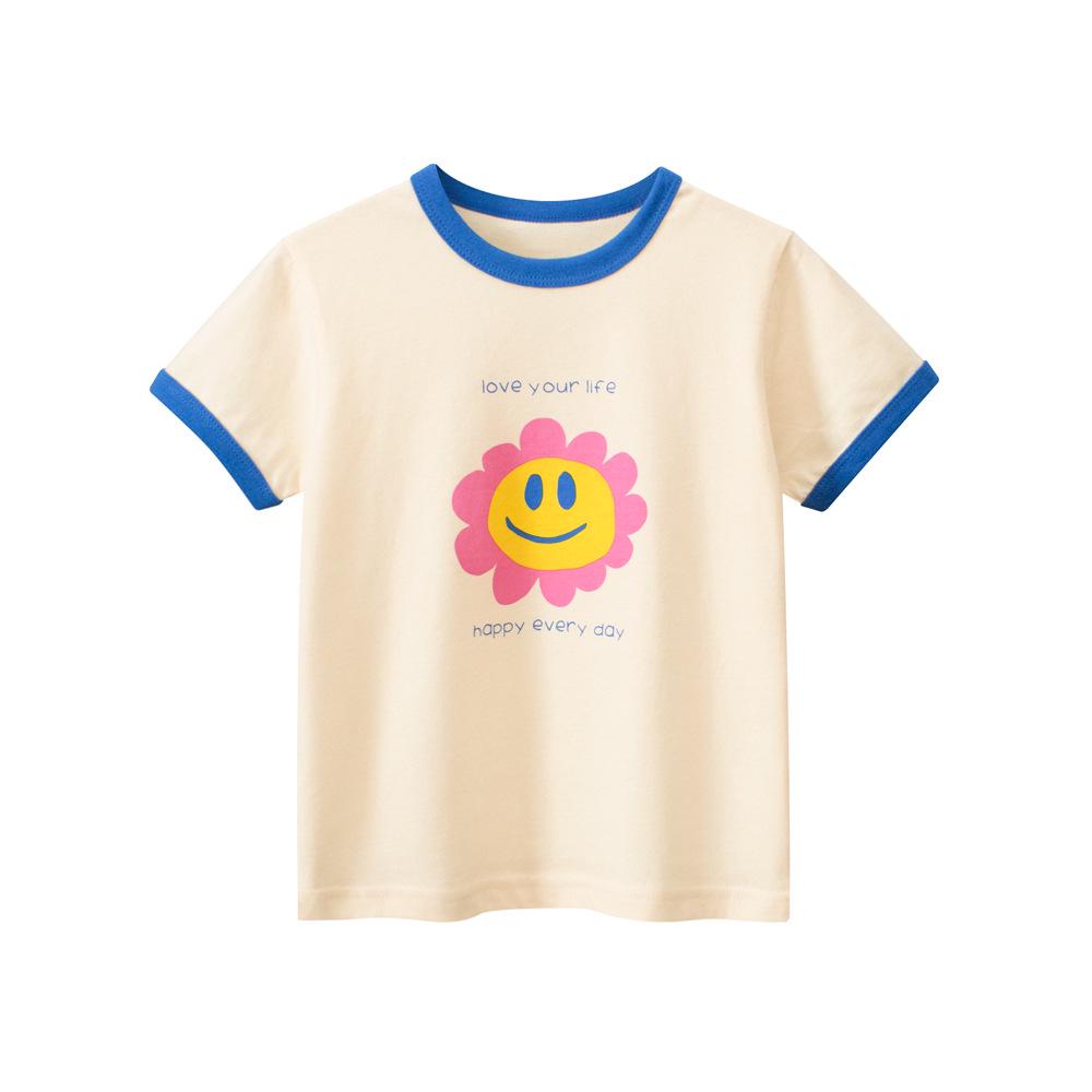

2024 Summer Girls Short-Sleeve T-Shirt - Children s Clothing 110 cm