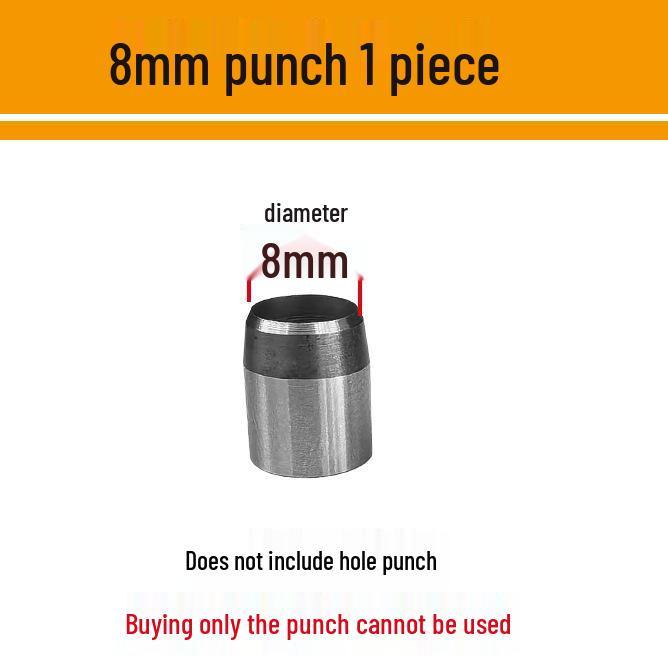 Gürtel- & Uhrenarmband Lederlochzange - Multifunktionales Siebenloch-Manuelles Stanzwerkzeug