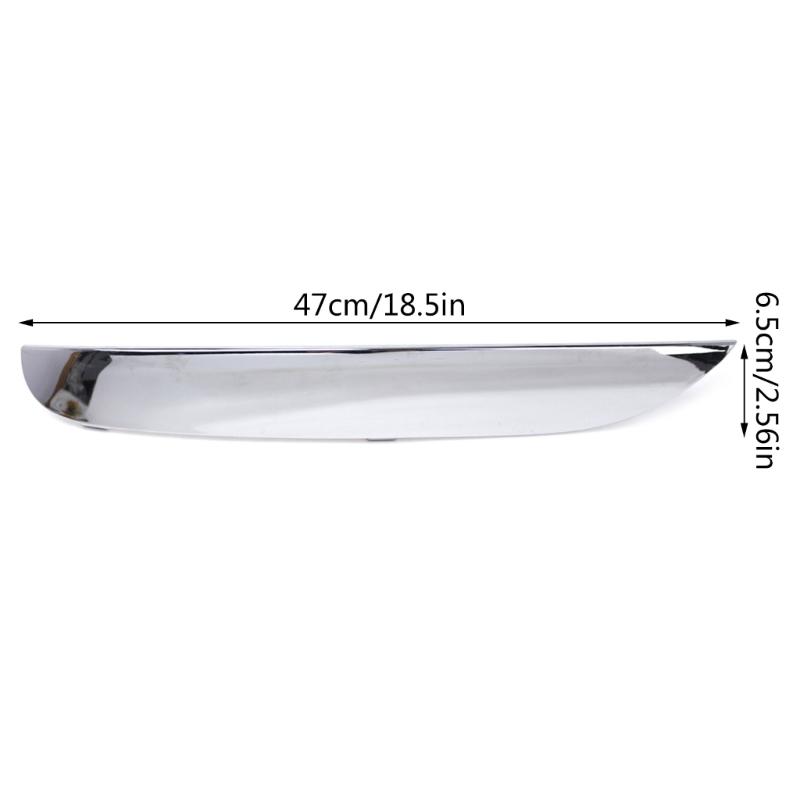 Car Front Bumper Trim Electroplate Front Bumper Trim Left/Right Front Bumper Trim 51118047727 Replacements for F02