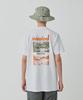 Snow Peak Unwind T-Shirt, Size L, White, TS-25SU105, Perfect for Festivals, Camping, and Outdoor Activities