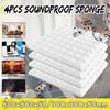 5 Soundproofing 4pcs Foam Sound Treatment Studio Room Absorption Polyurethane Foam Acoustic Foam