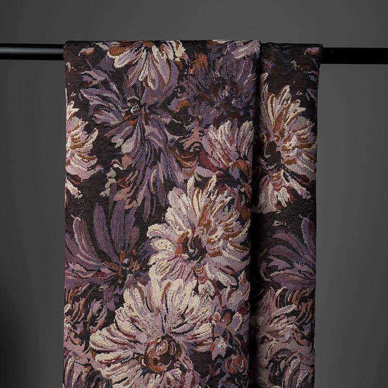 Monet-Style Jacquard Fabric for Apparel, Tablecloths & DIY Projects