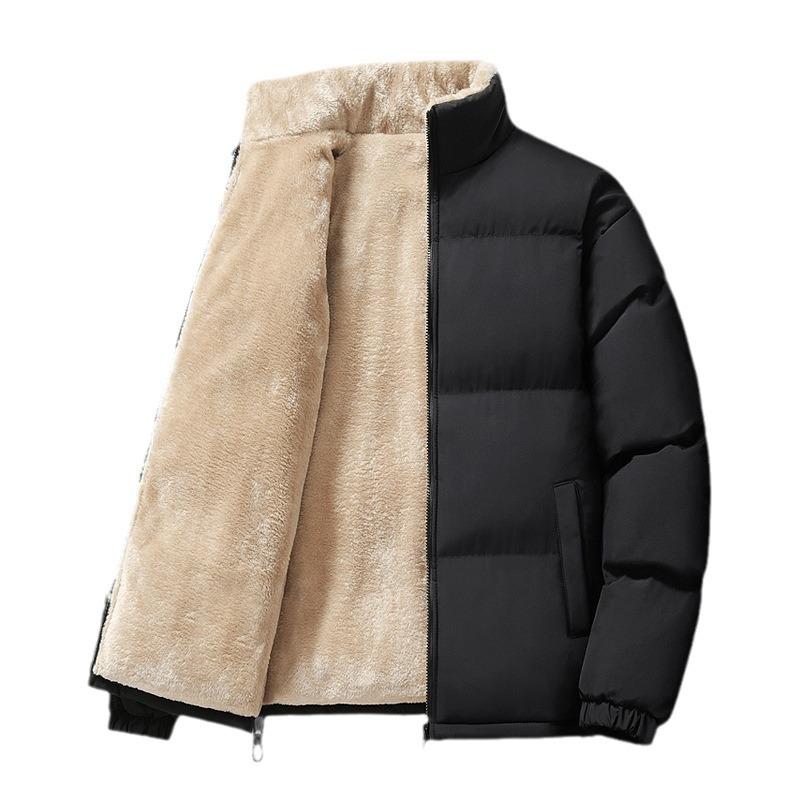 Winter New Cotton-padded Clothes for Men and Women Trend Loose Thickened Cold-proof Warm Cotton-padded Jacket Men's Clothing