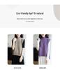 Women's 100% Pure Wool Sleeveless Knit Vest Shawl - Warm Autumn/Winter Layering Pullover with Half-High Collar