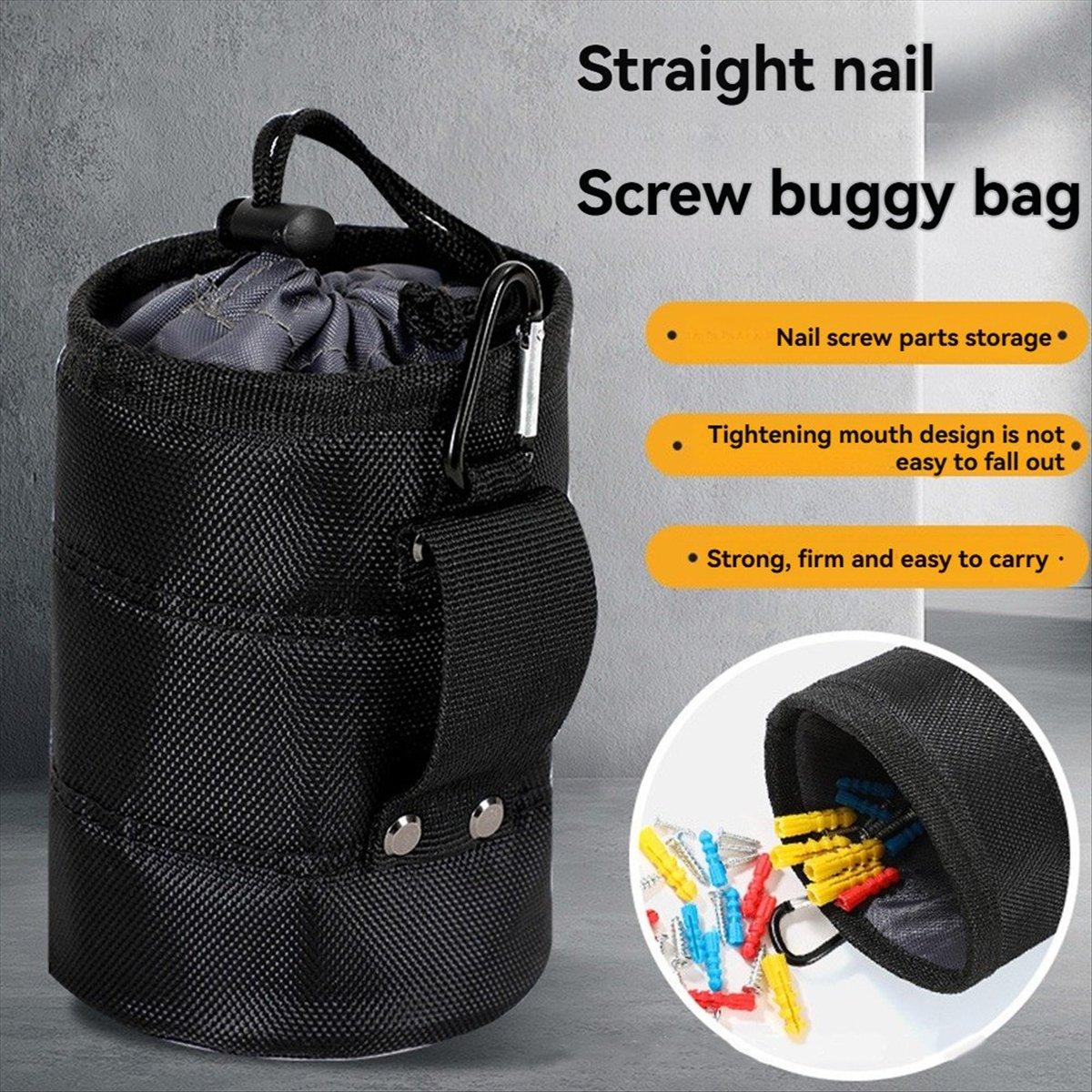

BHBL Nail Screw Storage Bag with Buckle Hanging Waist Nail Bucket Multifunctional Nail Waist Pack Nail Hanging Waist Kit China Mainland