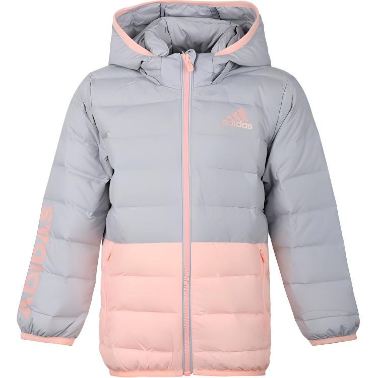 Adidas Down Jacket LK J LT DOWN JK Gray Children Aged 3 7 Years Old DM7126 116