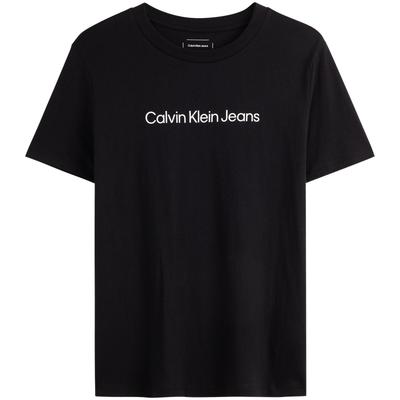 Casual Commuting Cotton Simple Letter Round Neck Short Sleeve T-Shirt Women Tops Space-Black 47AB805