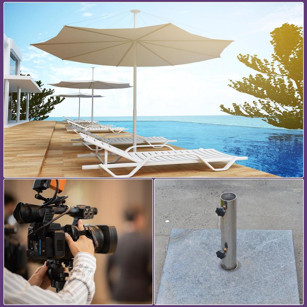 uxcell Clamp Screw Knobs 4 Pcs M6 x 50mm Hexagon Star Knob Plastic Grip