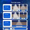 Dual-User Solar Clip-On Lamp for Outdoor Courtyard, Villa, or Park Path