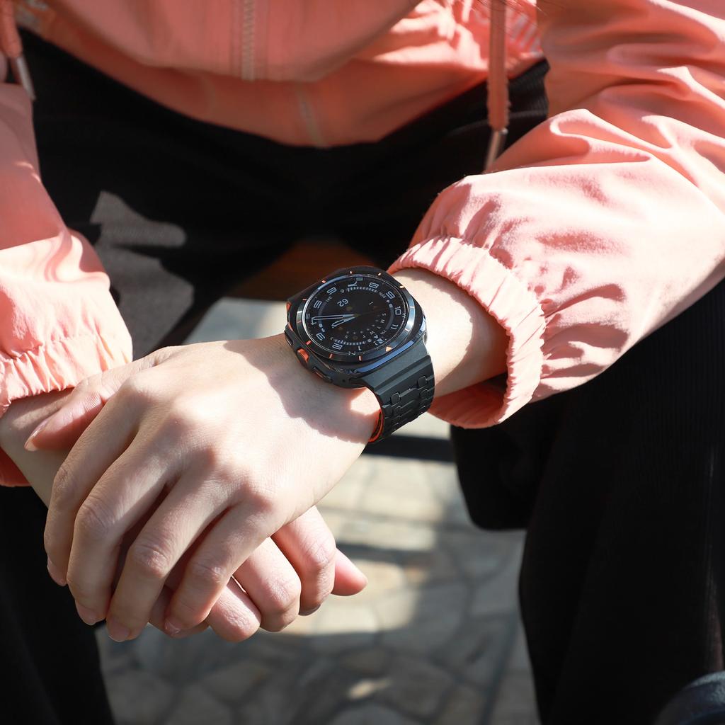 Magnetic Silicone Strap for Samsung Galaxy Watch Ultra 47mm Band for Samsung Ultra 7 47 Galaxy 47MM Men Sports Loop Bracelet