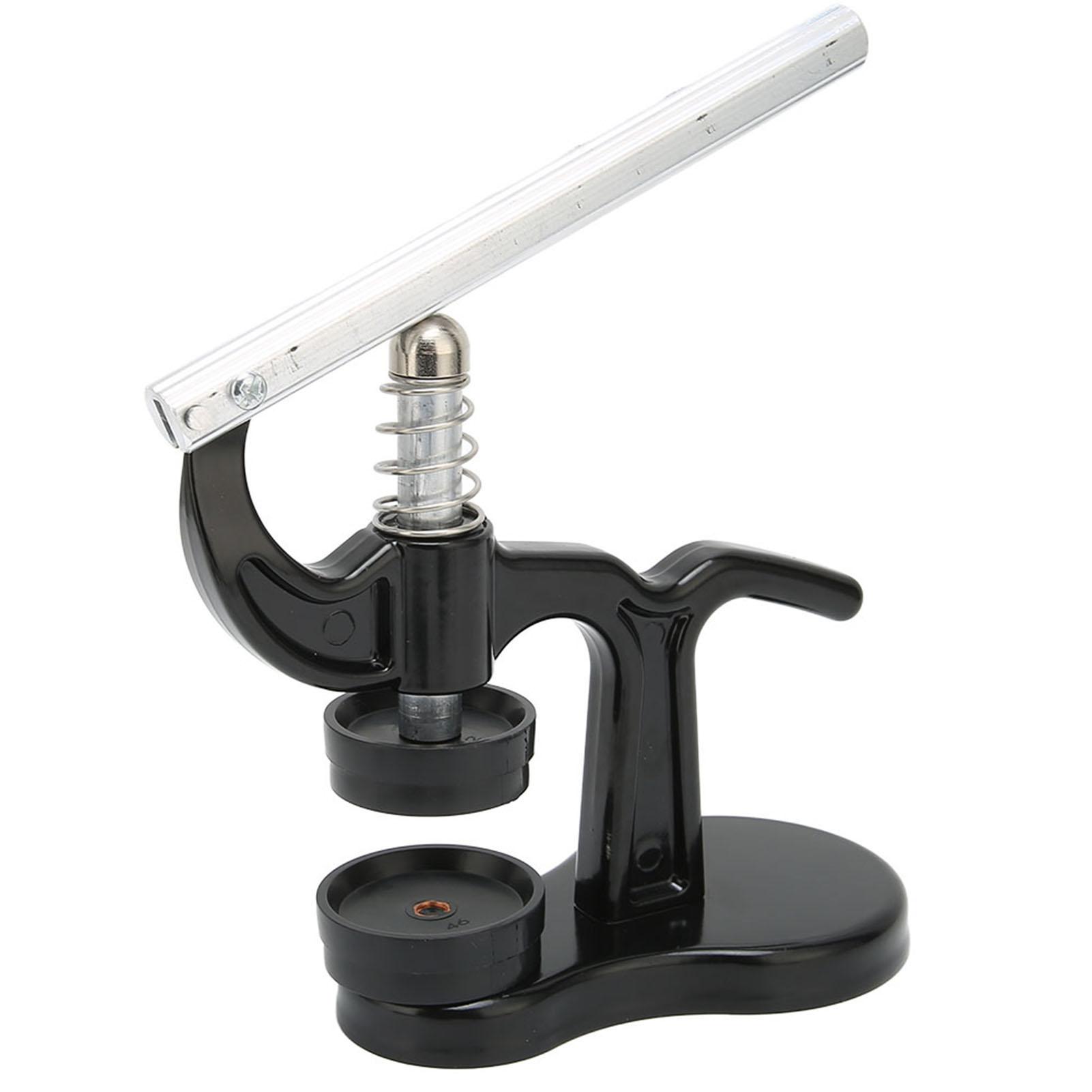 

Часы задняя крышка корпуса пресс-закрыватель часовщик пресс-инструмент для ремонта с 12 штампами черный белый