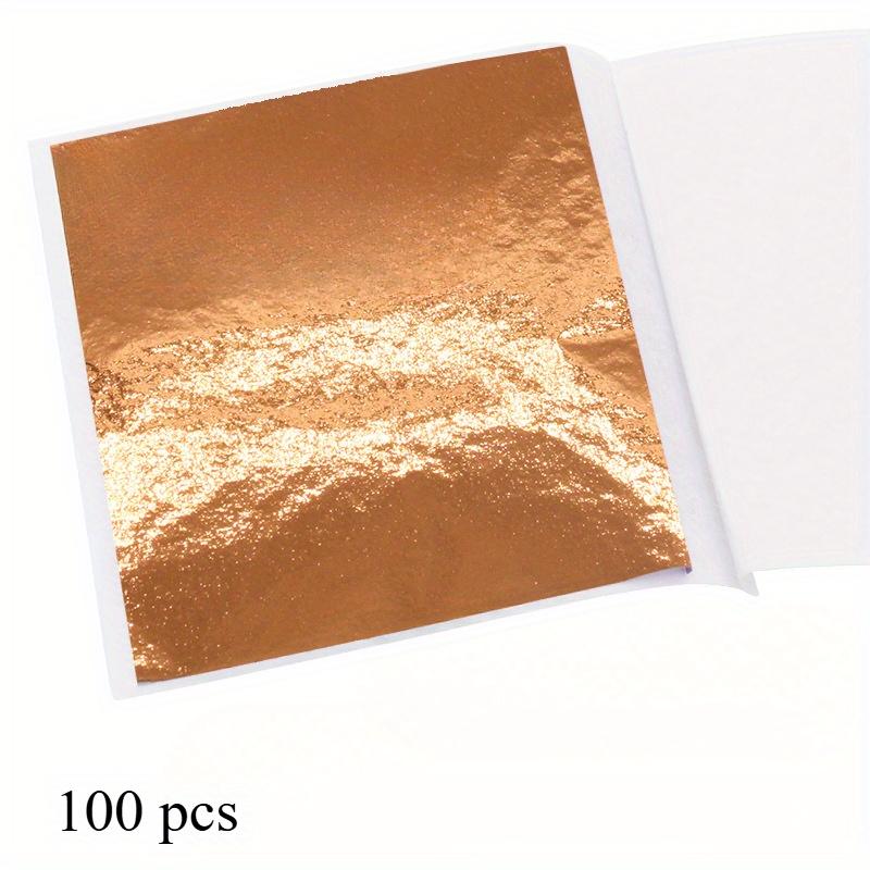

100pcs of Golden Leaf DIY Art Craft Paper for Scrapbook And Home Decoration.
