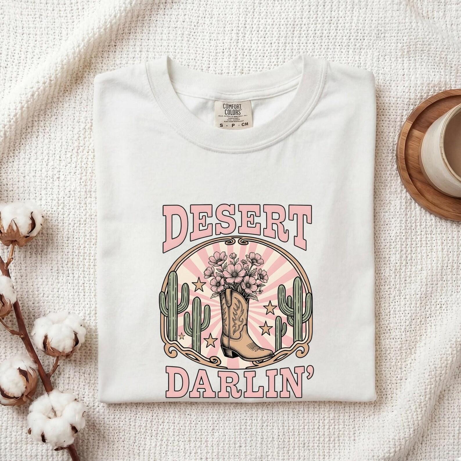 Cowboy Boot Floral Shirt Cowgirl Ranch Gift Women Bohemian Tee Western Boot T-Shirt Cowgirl Fan Rodeo Tshirt Farm Graphic Retro Succulent S