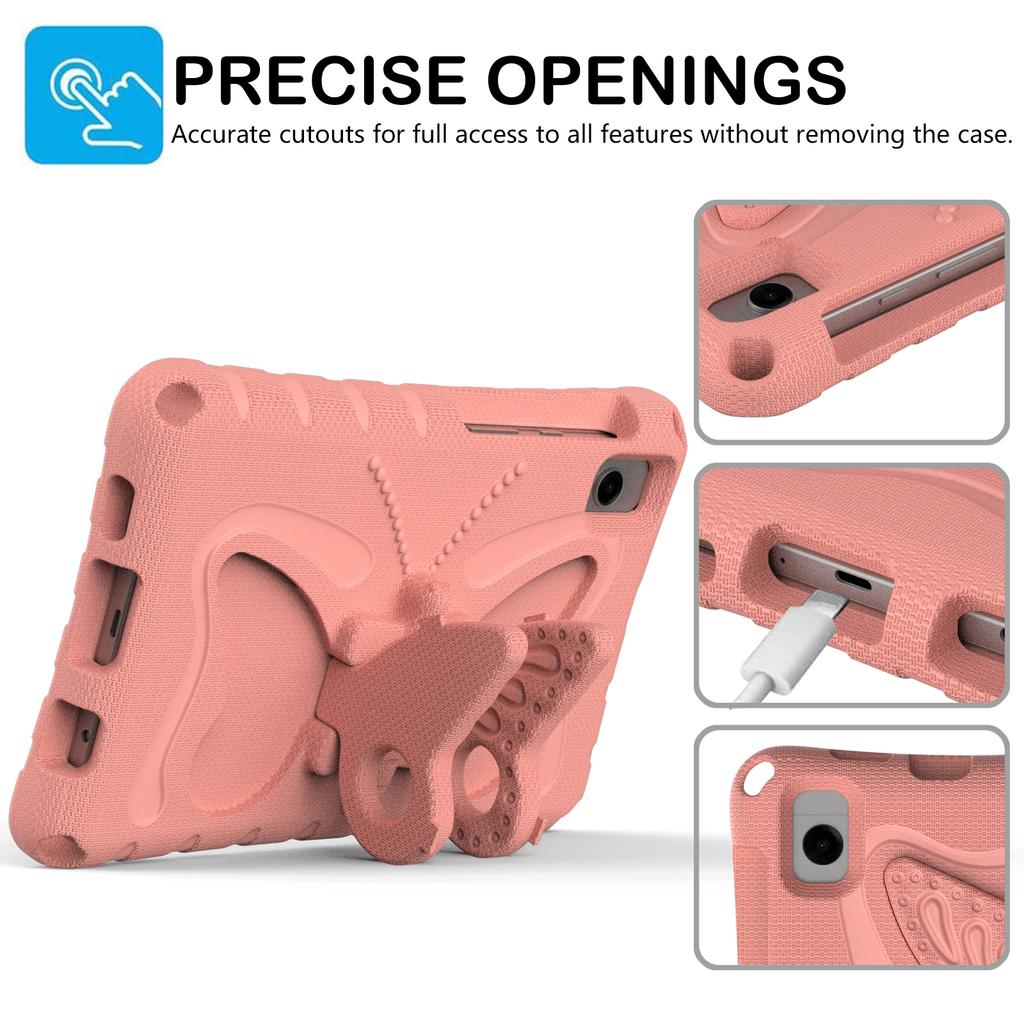 EVA Case for Samsung Galaxy Tab Tab K9/Tab One/A11/A9/A7 Lite 8.7-inch/Tab A 8.0 (2019)  Kickstand Cover with Lanyard