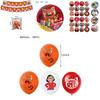 Celebrate With Turning Red Balloons Cake Toppers And Banner Set