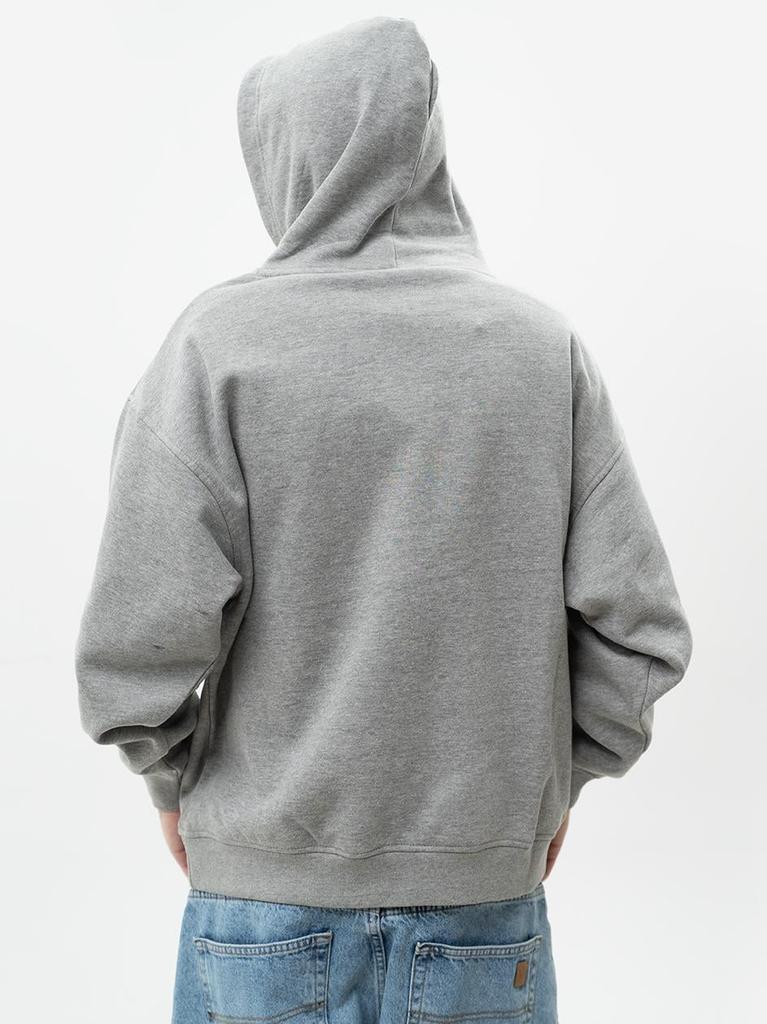 Men's Gray Lucky Dice Small Dice Oversized Hoodie XXL