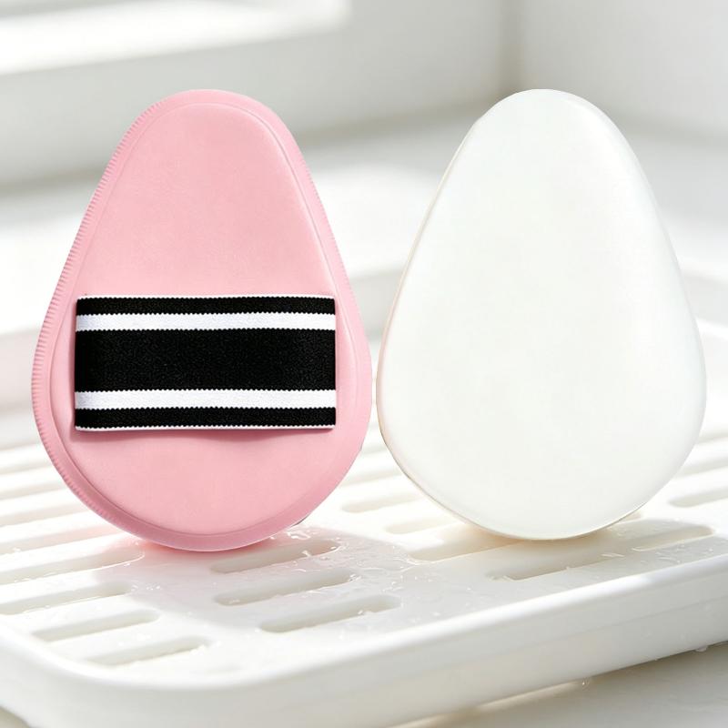 Extra Large Lotion Sunscreen Ointment Applicator Soft Leather Surface Puff Body Cleaner Shower Brush Sunscreen Applicator