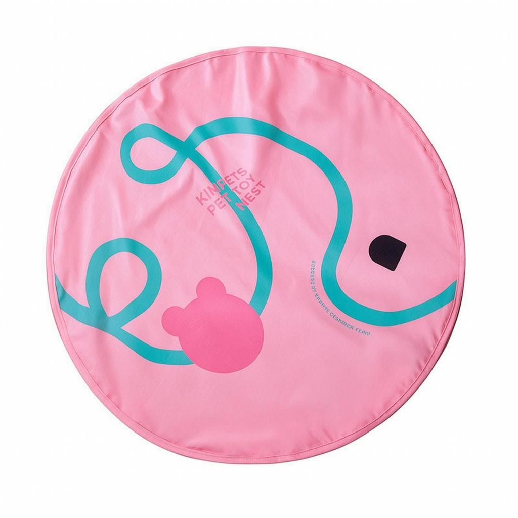 Indoor Cat Play Mat Long-Lasting Scratch-Proof Hide and Seek Toy Easy to