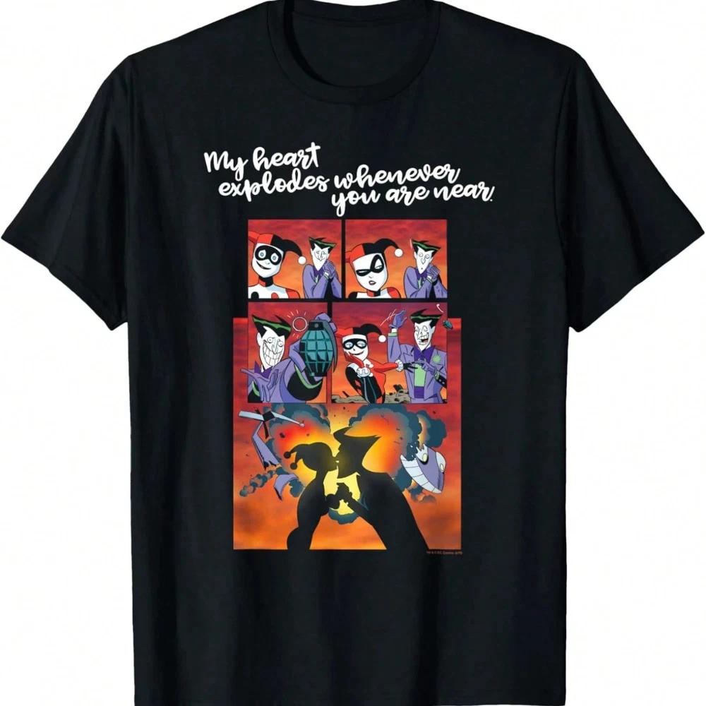 Cute Joker Harley Quinn Bomb TShirt Unisex4 S