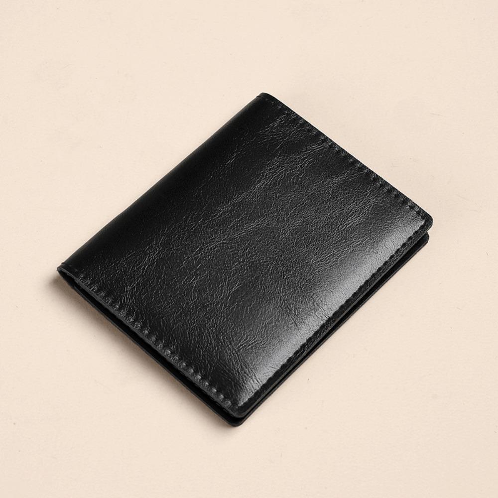 Simple Ultra-thin Credit Card Bag RFID Multi Card Slot Card Holder Cash Holder Women Men