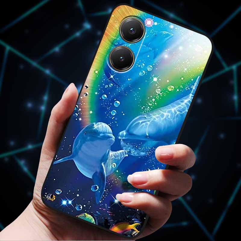 For POCO X7 Pro Case Painted Cats Soft TPU Silicone Protector Cover for Xiaomi POCO X7 Pro 5G Case Fundas Bumper POCOX7Pro Capa