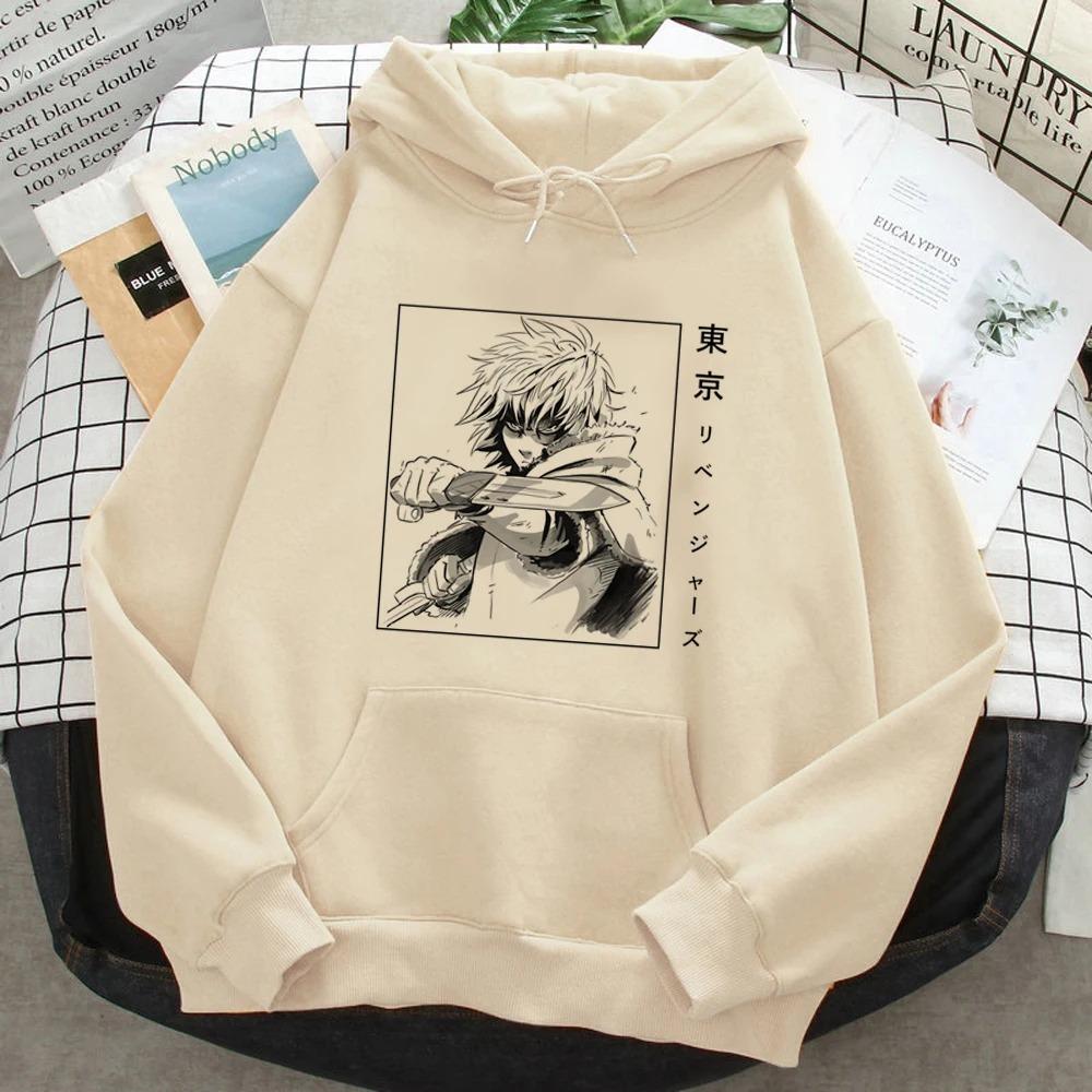 Thorfinn Vinland Saga Vinrando Saga Print Hoodies Women Men Graphic Aesthetic Japanese Hooded Shirt Pullover Vintage