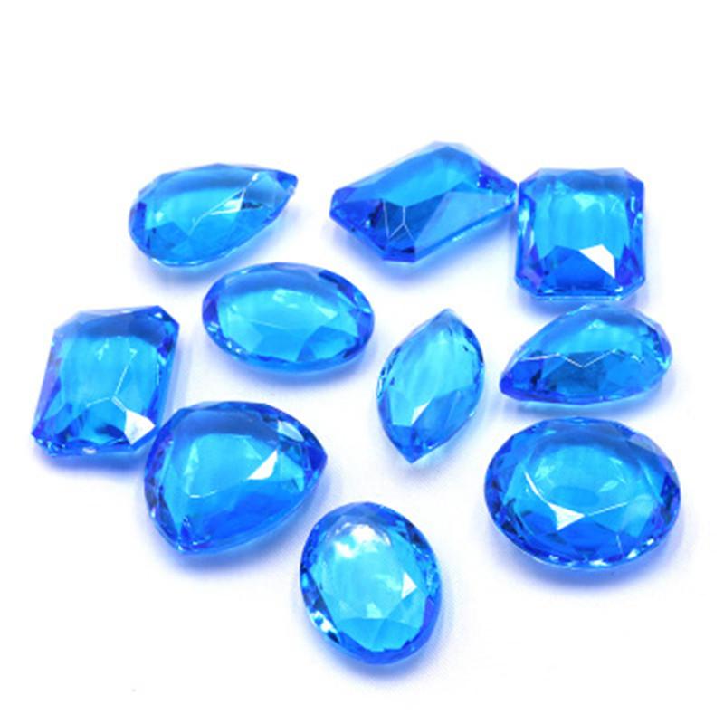 10 Stuks 20-25mm Plastic Rechthoekig Ovaal Diamantvormige Pion Steen Stukjes Voor Token Bordspellen Teller Accessoires