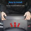 2-in-1 Car Steering Wheel Desk With Seat Gap Filler Storage Box, Portable Laptop Tray And Organizer For Vehicle Interior