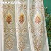 1 buc NAPEARL Stil European High-end Tulle Brodat Draperii Transparente pentru Living Dormitor Balcon Fereastră Decor Acasă