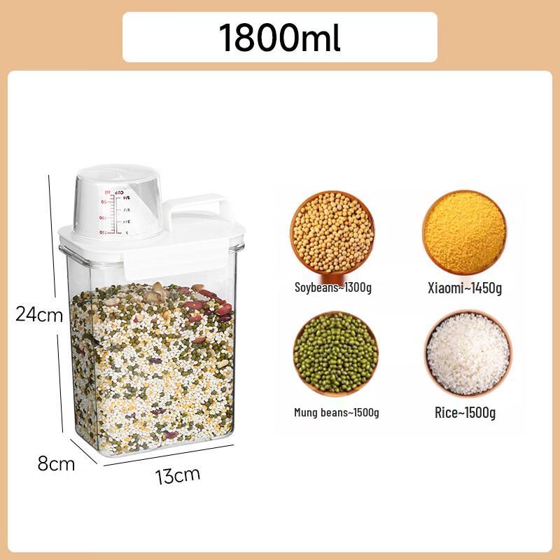 Ru Han Household Insect-Proof Rice & Flour Storage Containers (3-Pack)