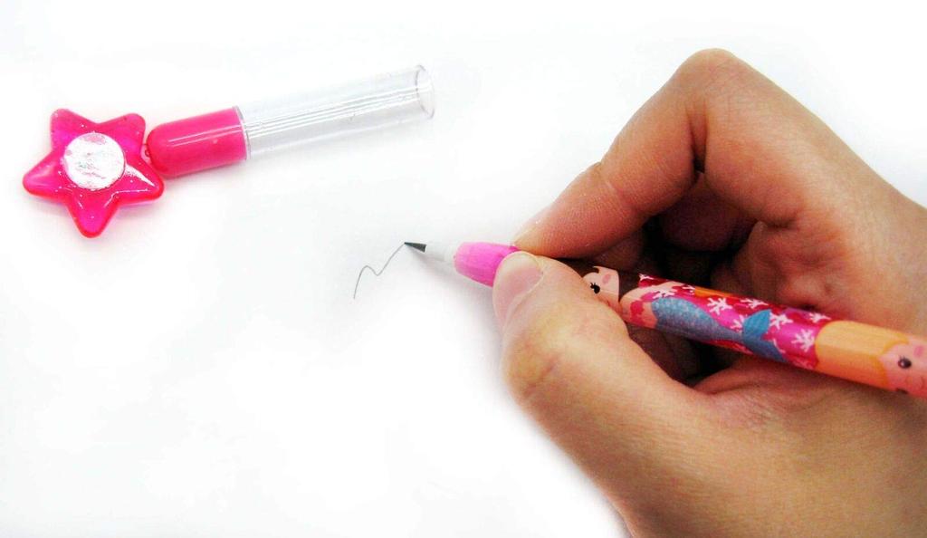 Tiny Mills Mermaid Stackable Push Pencil Set with Erasers and Shark Perfect for Birthday Carnival Favor Classroom and Pinata 24 Pencils per Pack