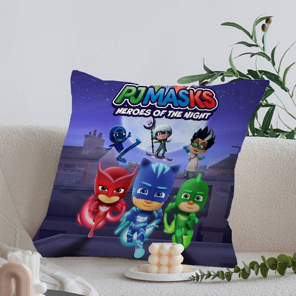 PJ Cartoon M-Masks Pillow Cover Sofa Cushion Cover Home Room Decoration Children Gift