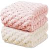 AYO Bath Set of 2 In 2 3D Pokopoko Special Highly Low Shedding Pink Towels, Colors, 60120cm, Microfiber, Weave, Hotel-grade, Fluffy, Absorbent,